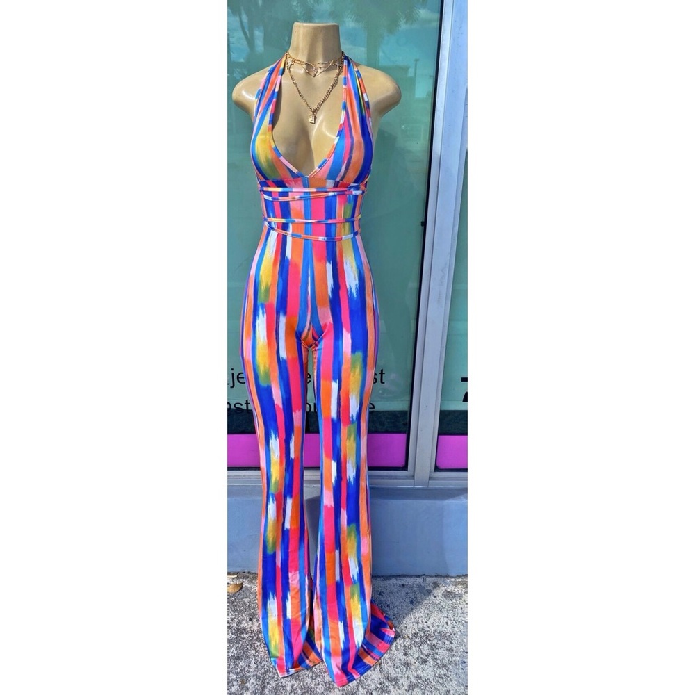 🔥 Women’s Multi Colored Jumpsuit